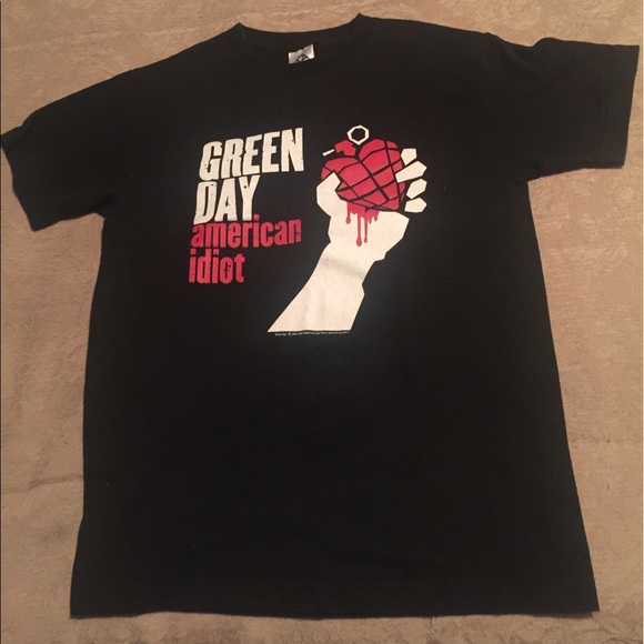 Green Day American Idiot Tshirt, Small - Picture 1 of 1